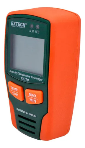 Registrador De Temperatura Y Humedad Datalogger Extech Rht20