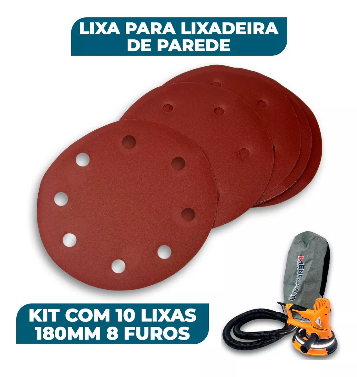 Terceira imagem para pesquisa de kit lixas menegotti