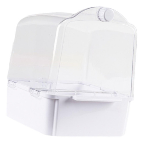 Caja De Baño Con Jaula Para Pájaros, Bañera Para Loros,