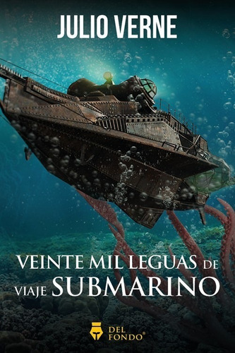 Libro Veinte Mil Leguas De Viaje Submarino - Julio Verne
