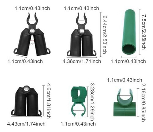 Los Clips De Conexión Para Plantas De Tomates Son Compatible