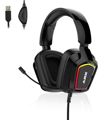 Auriculares Para Juegos Con Cable Ax368 Con Micrófono ...