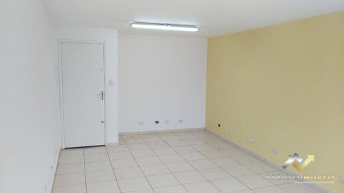 Sala Para Alugar, 27 M² Por R$ 750,00/mês - Centro - Santo André/sp - Sa0123