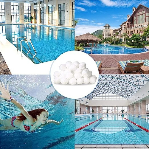 Yuemoon - Bolas De Filtro De Piscina Para Filtros De Arena