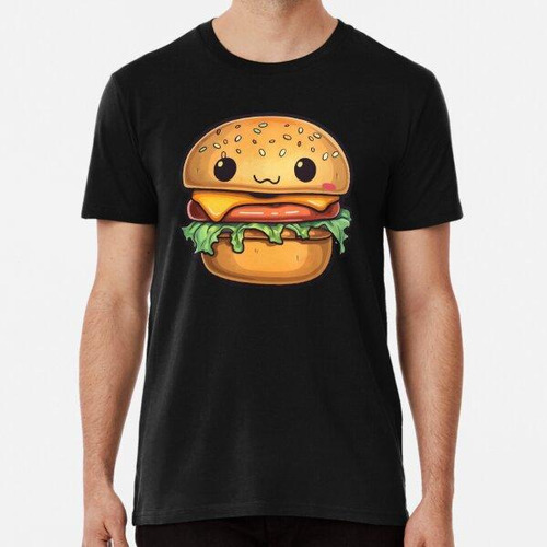 Remera Adorable Hamburguesa Algodon Premium