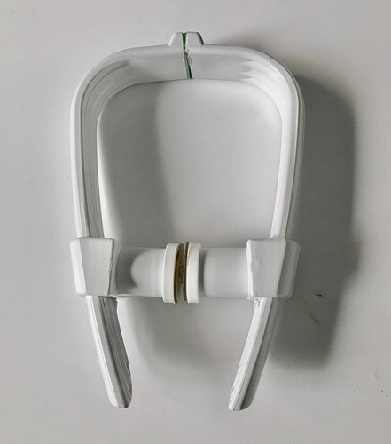 Imagem 2 de 5 de 10 Puxador Pegador P/ Porta De Vidro Mod. 1 Furo Arco