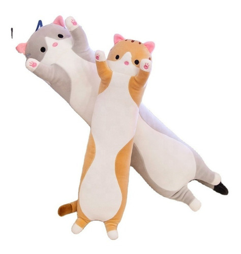 Peluche Gatitos Almohada De 50 Cm