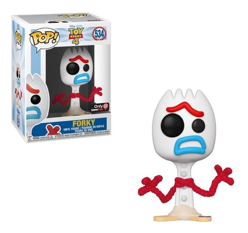 Funko Pop Forky #534 Gamestop Exclusivo - Toy Story 4