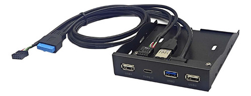 Panel Frontal De 3,2 Tipo C Y Puerto Usb 3.2 Gen1 Fácil De