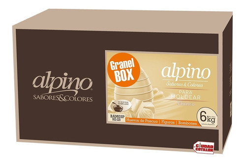 Chocolate Alpino Caja 6 Kg - Ciudad Cotillón