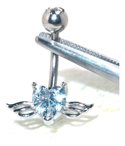 Piercing Ombligo Navel Corazon Alas Wizard Argentina 