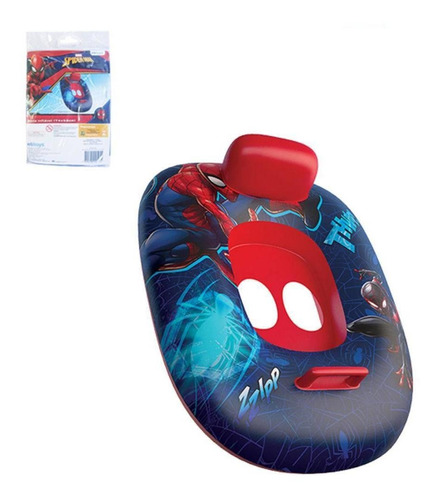 Boia Bote Com Fralda Inflável Spider Man 66x54cm