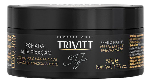 Trivitt Style Pomada Alta Fixação 50g Itallian Color