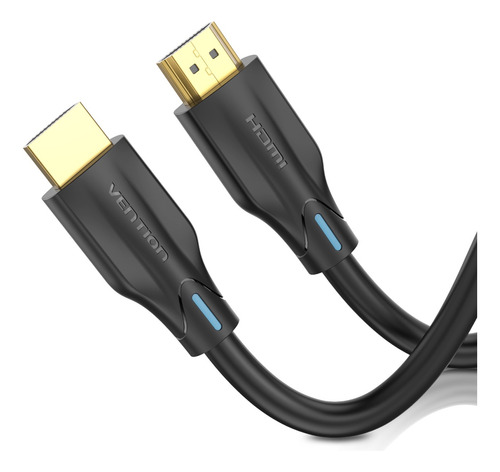 Cable Hdmi 2.1 Vention Hdr Earc Negro 8k 60hz 1m 10 Pzas