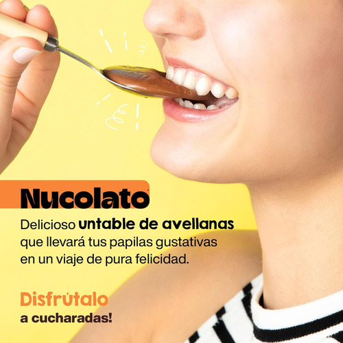 Crema De Avellana Nucolato Classic Keto Sin AzĂșcar 350g