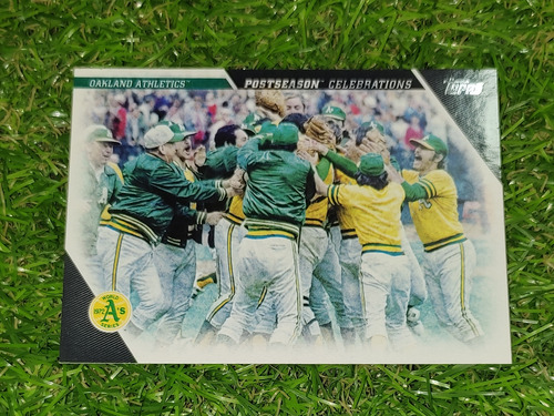 Cv Atléticos De Oakland 2019 Topps Postseason Celebrations