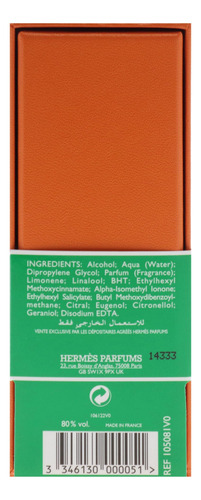 Perfume Hermes Eau De Basilic Pourpre Edc, 50 Ml, Para Mujer