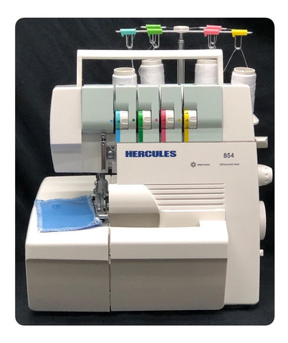 Imagen 5 de 6 de Maquina Overlock Marca Hercules 4 Hilos Portatil