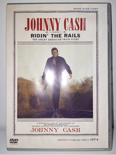 Ridin The Rails Dvd Historia Del Tren En Eu Johnny Cash