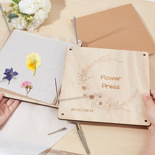 Olycraft Kit De Prensa De Flores Profesional 8 Capas 27,5 X