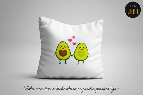 Almohadon Palta Enamorados Novios Pareja 