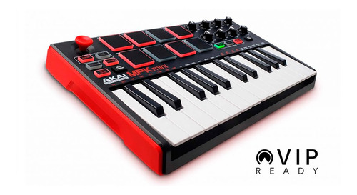 Imagem 2 de 5 de Teclado Controlador Akai Mpk Mini Mk2 C/ 25 Teclas Usb