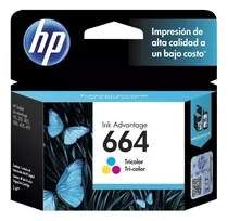 Comprar Cartuchos Para Inyección De Tinta Hp 664 Tricolor