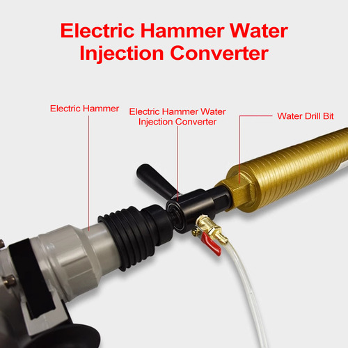 E Adaptador De Furadeira De Água Electric Hammer Para