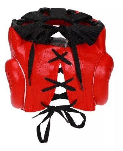 Cabezal Pomulo Orejera Rojo Boxeo Kick Boxing Pelea
