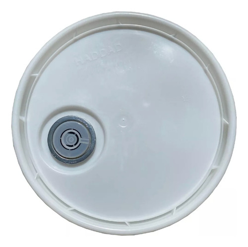 Balde Blanco Liso 20 Litros Con Tapa Con Vertedor, Con Mango