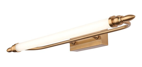 Lampara Tocador Led 14 W Baño Metal Hierro Espejo Luz