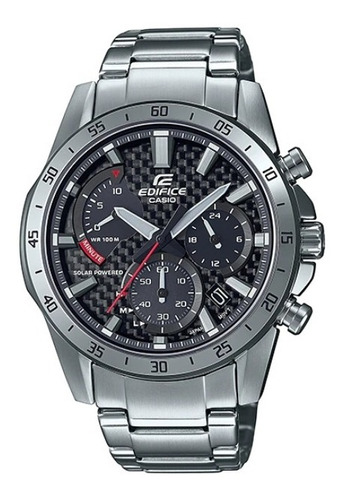 Casio Edifice Eqs-930d-1avudf Color de la correa Plateado Color del bisel Plateado Color del fondo Negro