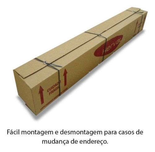 Cama Box Casal Clickbox Branco (138x28)herval