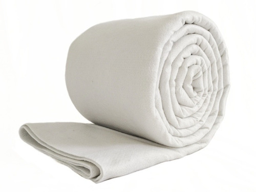 Imagen 1 de 10 de Geotextil Blanco 350gr. Rollo 10m2. Poliéster. Alta Densidad