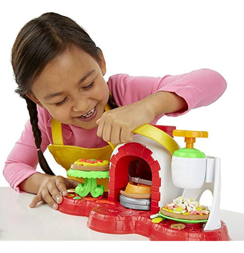 Juguete De Horno De Pizza Play-doh Stamp N Top Con 5 Colores