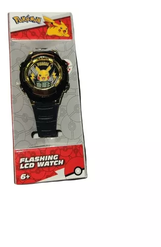 RELOJ LED POKEMON NEGRO – Kids Licensing