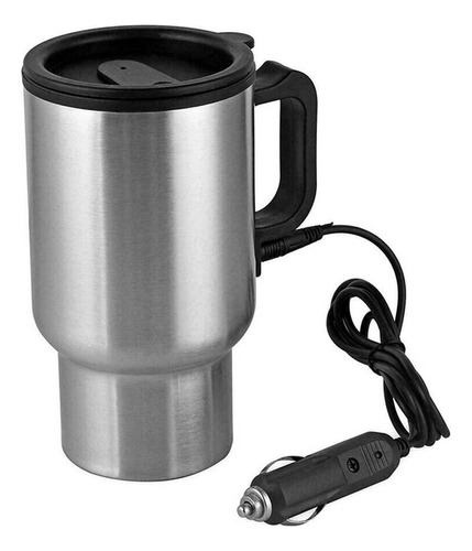12v 450ml Coche Calefacción Taza Termo Acero Inoxidable.