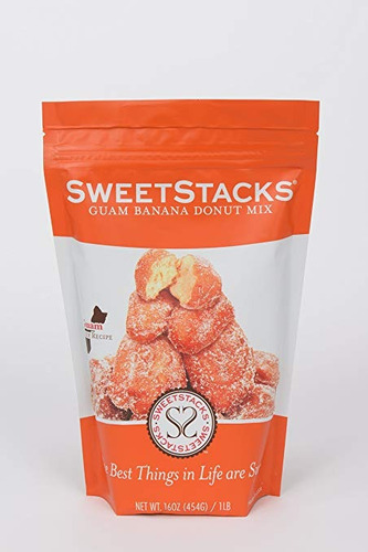 Sweetstacks Guam Plátano Dona Mix (receta Guam Familia)