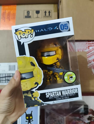 Funko Pop! Spartan Warrior Yellow #05 - Halo