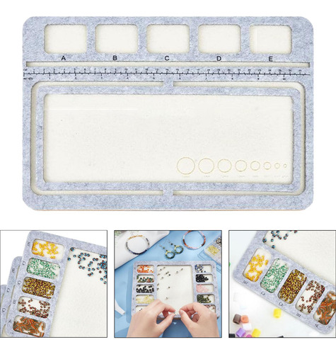 Alfombrilla Para Cuentas, Bandeja, Suministros De 29cmx20cm