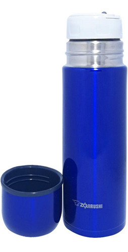 Garrafa Térmica Zojirushi 500 Ml Aço Inox Portátil - Azul