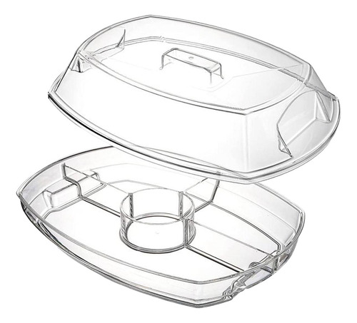 Cajita Para Servir Condimentos Enfriados Con Hielo, 4