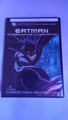 Batman Caballero Dé Ciudad Gótica Película Dvd Original