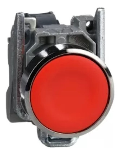 Pulsador Metálico Rojo 1no 22mm Schneider Xb4ba42