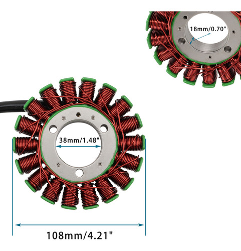 Bobina Del Estator Para Suzuki Sv650s Abs Dl650 Vstrom650