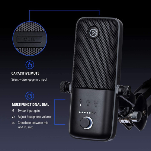 Elgato Wave: 3 - Micrófono Condensador Usb Streaming Twitch
