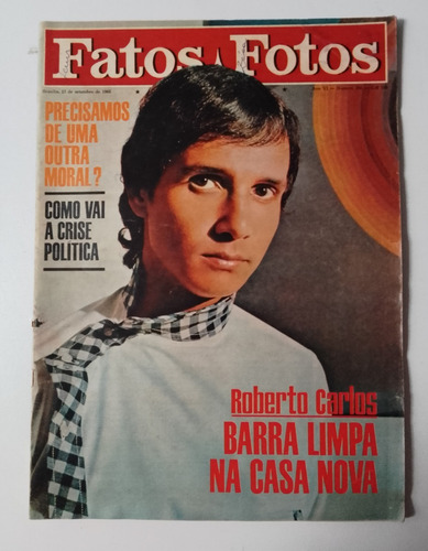 Revista Fatos E Fotos Nº 294 Roberto Carlos 1966