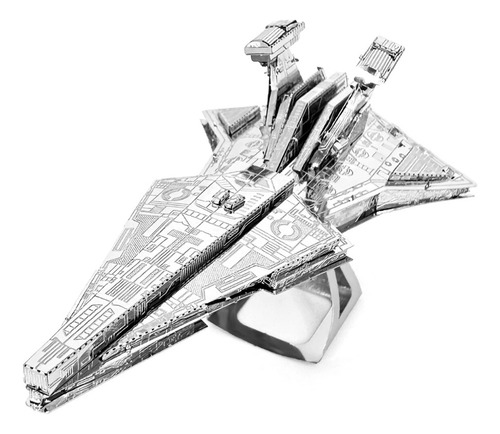 3d Metal - Mini Puzzle Armable Diseño Destructor Venator