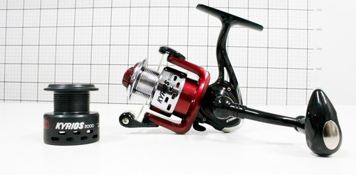 Imagen 3 de 10 de Reel Frontal Tech Kyrios 2 Rulemanes Pesca Pejerrey Spinning