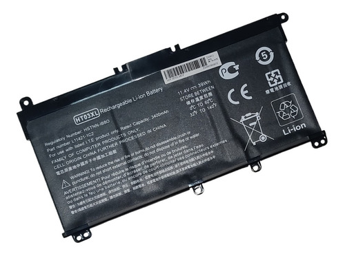 1bateria P/ Hp Pavilion 15-cs0004ns Ht03041xl Ht03xl